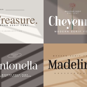 Modern Font Bundle, Logo Fonts, Wedding Fonts, Handwritten Fonts ...
