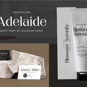 Modern Serif Font Bundle, Logo Fonts, Wedding Fonts, Luxe Fonts ...