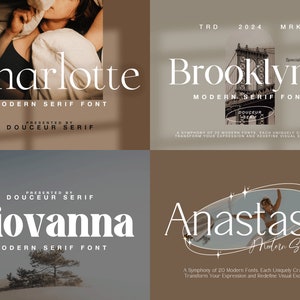 Modern Font Bundle, Logo Fonts, Wedding Fonts, Handwritten Fonts ...