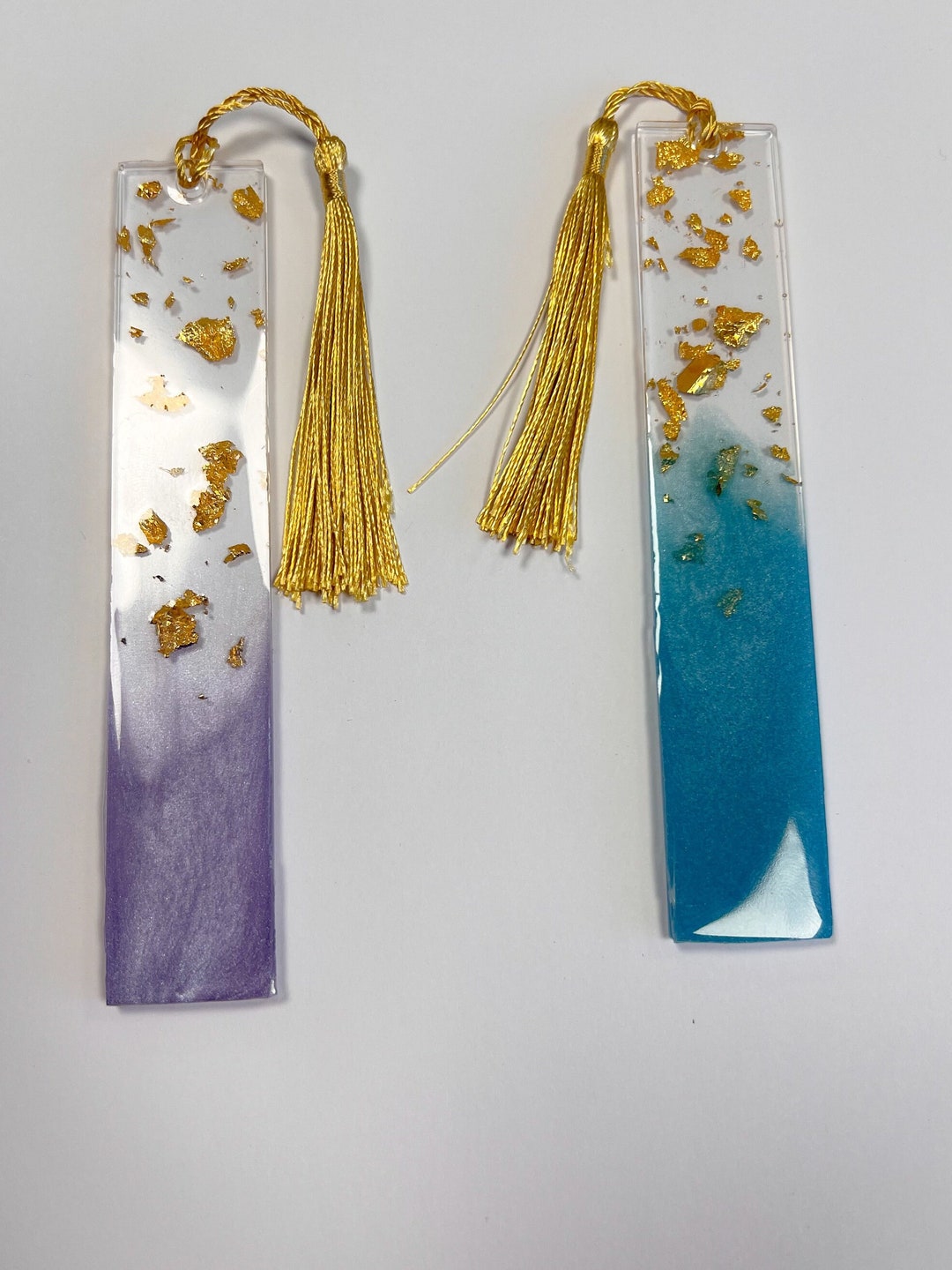 Handmade Epoxy Resin Bookmarks Etsy