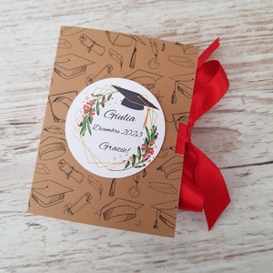 COFANETTO porta confetti  in cartoncino bomboniera laurea portaconfetti laurea scatolina  bomboniere laurea bomboniera comunione cresima