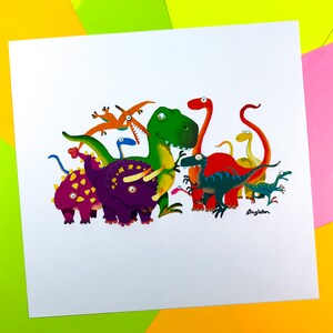 Kids Dinosaur Prints, Dinosaur Prints Download, Dinosaur prints, Kids Prints for framing, Childrens Wall Art, Original Kids Prints