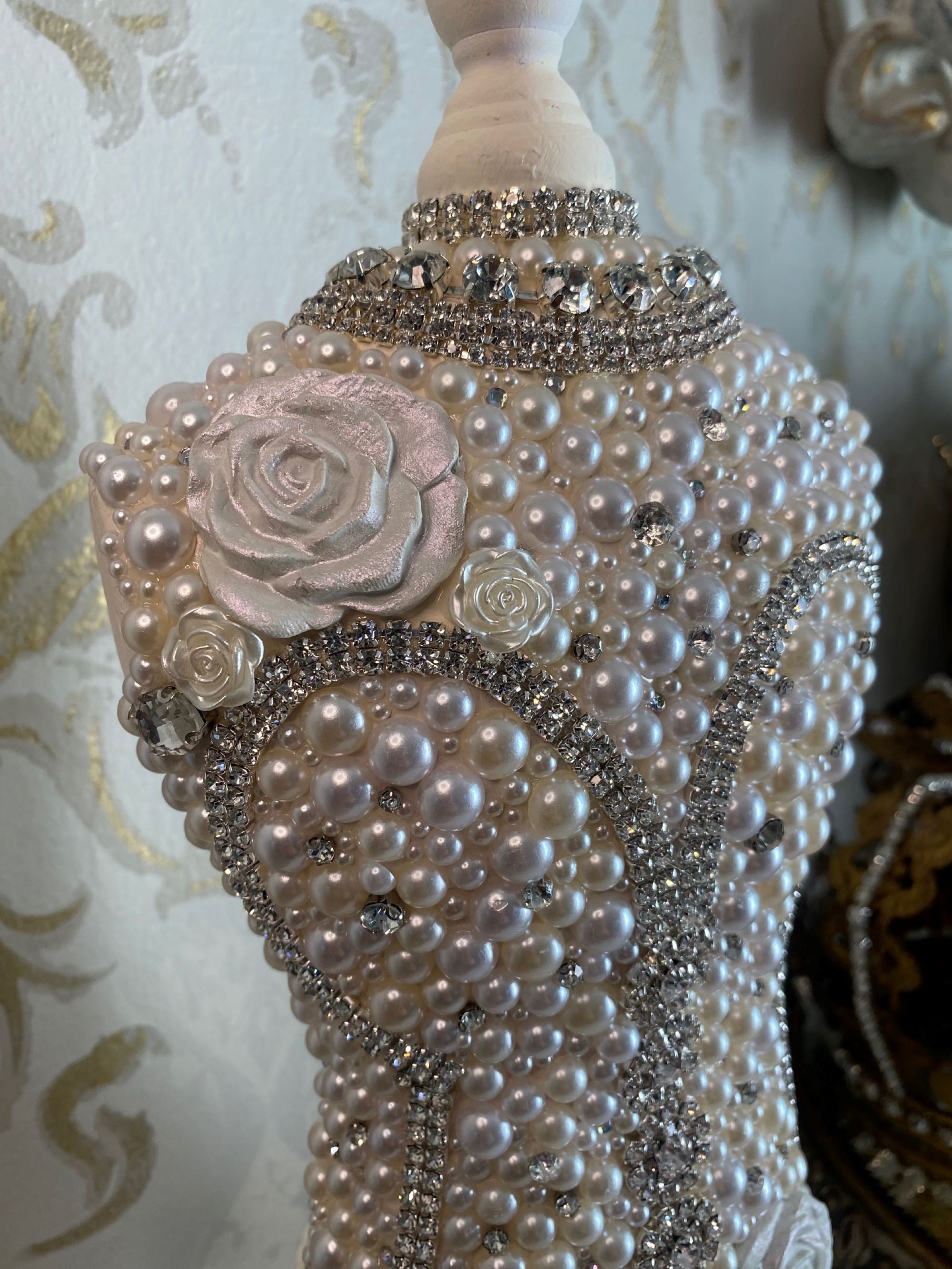 Jewelry Display Mannequin Bejeweled Mannequin With Stand Etsy