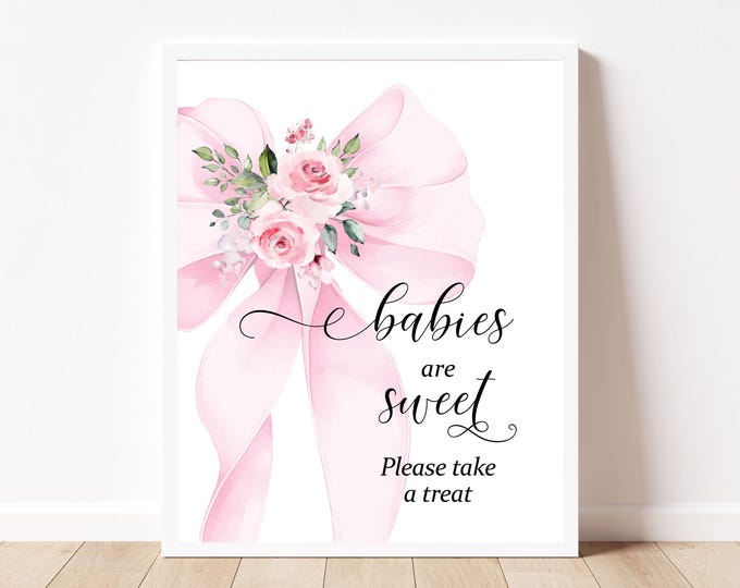 Baby Shower Signs
