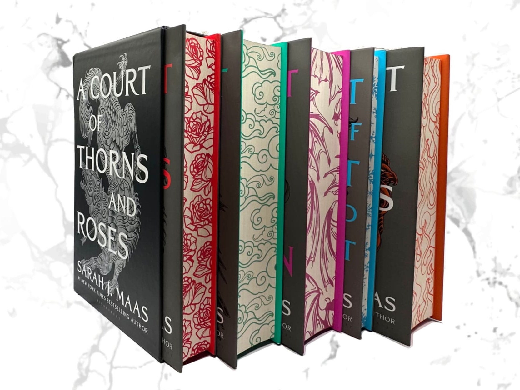 NEW A Court of Thorns and Roses Coloring Book - German