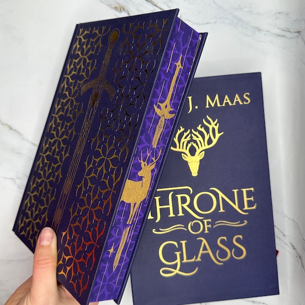 Throne of Glass' Sprayed edges COLLECTORS EDITION