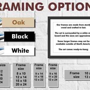 a white brick wall with a black frame and a white brick wall