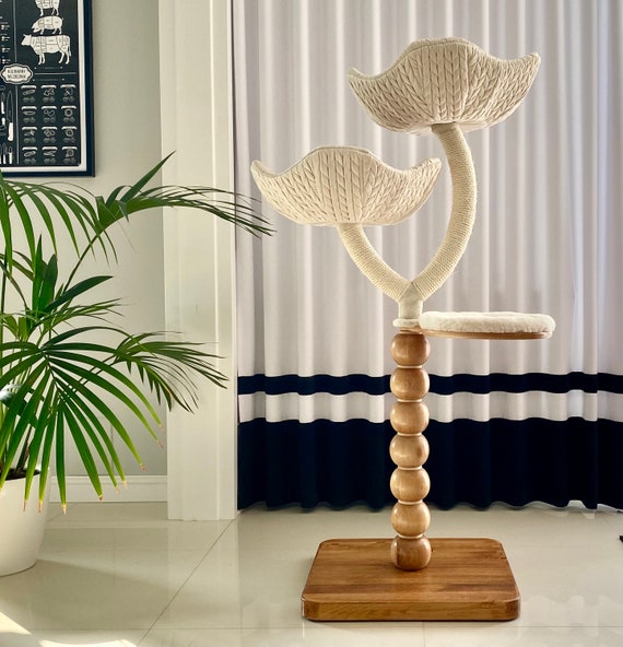 Natural cat tower sale