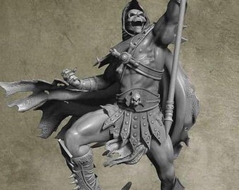 Skeletor Stl, Skeletor 3d Figure, Assasin Skull Stl, 3d Printer Stl Files, 3d Printing Stl, Best Stl, Stl Files, Stl File 3d Printing