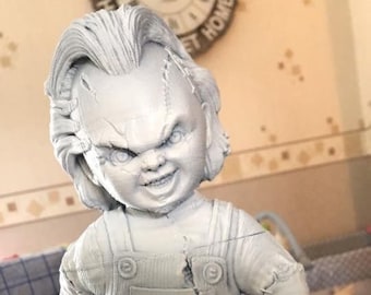 Chucky Stl, Chucky 3d Figure, Chucky Statue Stl, 3d Printer Stl Files, 3d Printing Stl, Best Stl, Stl Files, Stl File 3d Printing