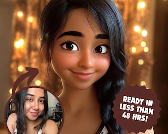 Pro Premium Custom Pixar Commission Art Disney Digital Drawing, Cartoon Original Character OC, Fanart, Portrait, Vtuber, PFP, Icon, Concept