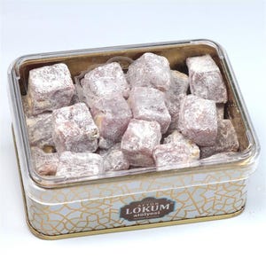 Pomegranate Flavoured Pistachio Mini Turkish Delight 150g