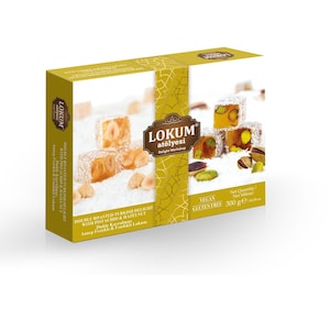 Double Roasted Pistachio & Hazelnut Turkish Delight 300g