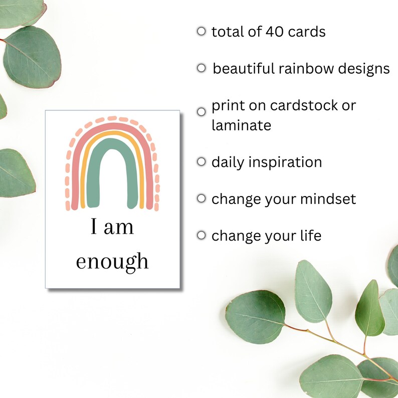 Affirmation Cards Printable printable Affirmation Cards positive ...