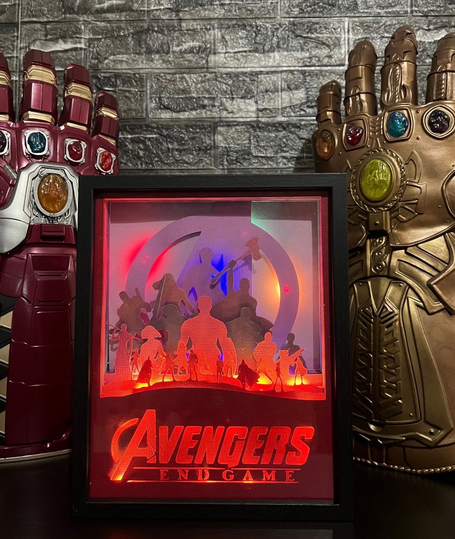 Lampe de Chevet Avengers - Lampe Avengers Personnalisée