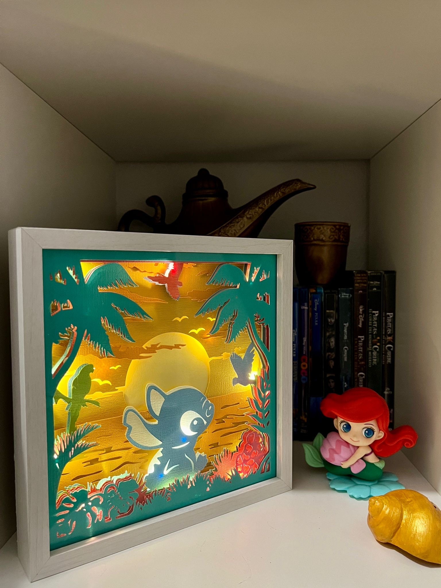 PALADONE PRODUCTS LTD: Lilo & Stitch Disney Lampe Icône Figure Stitch 8 x 8  x 11 cm Paladone - Vendiloshop