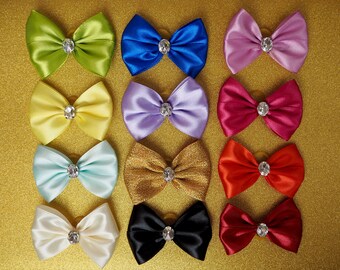 Elegant bows for dogs, cute bows for a pet , 12 colors