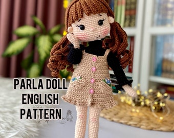 Parla doll english pattern PDF