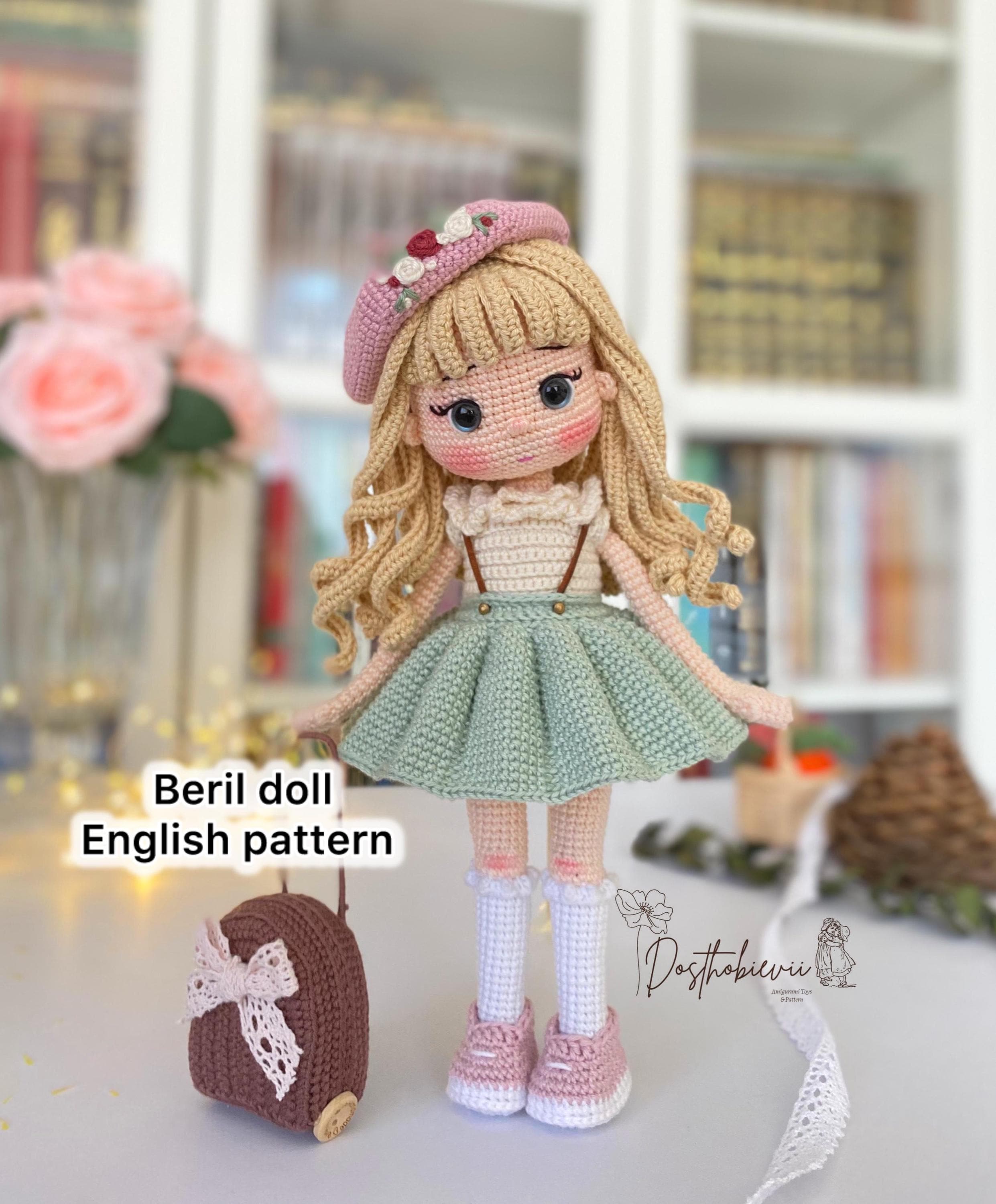 Amigurumi Beril Doll English Pattern