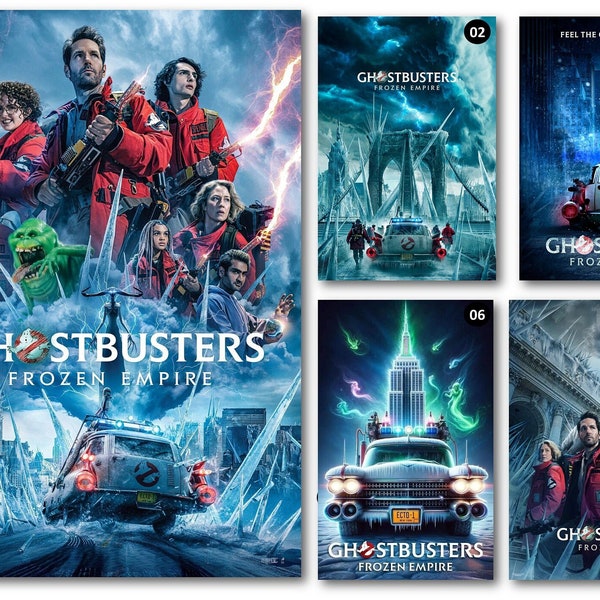 Ghostbusters 2024 Movie Etsy