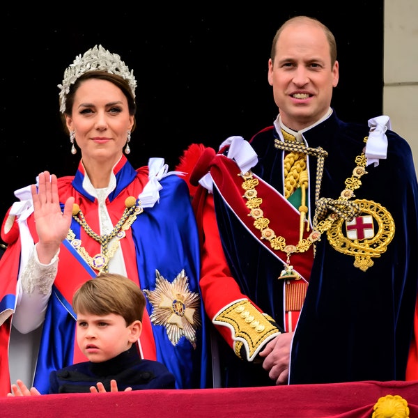 Official Coronation Portrait - Digital Download of the British Monarchy -King Charles III, Camilla, Prince William and his Son, Royal Family