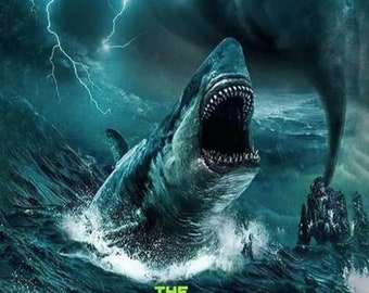 The Meg2 the Trench, 2023 Boxoffice Hit Movie Jason Statham Movie, Poster  and High Quality Digital Download, Blockbuster Movie Posters 