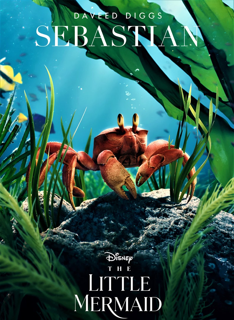 The Little Mermaid 2023 Ariel, Prince Eric, Ursula, King Triton