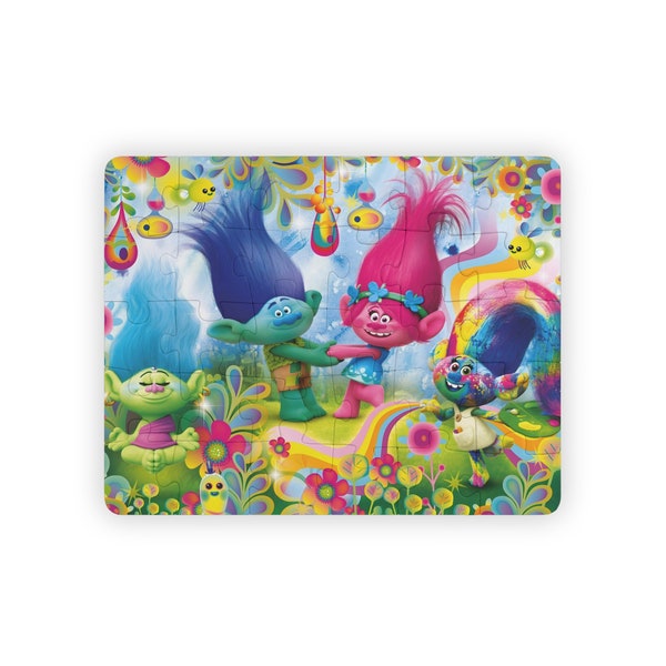 Trolls 3 - Trolls Band Together - Kids' Puzzle, 30-Piece - Join the  Brozone and Beautiful Space of - Poopy, Branch and All the other Trolls