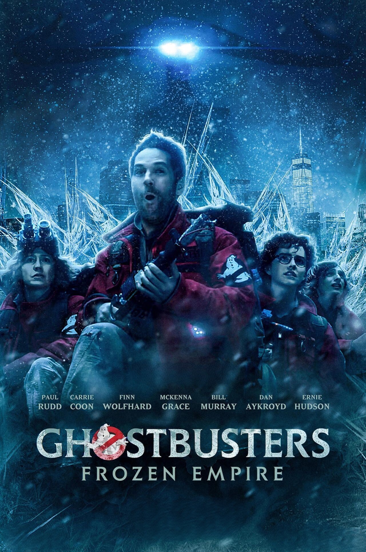 Ghostbusters Frozen Empire 2024 Movie Poster and Digital Download File