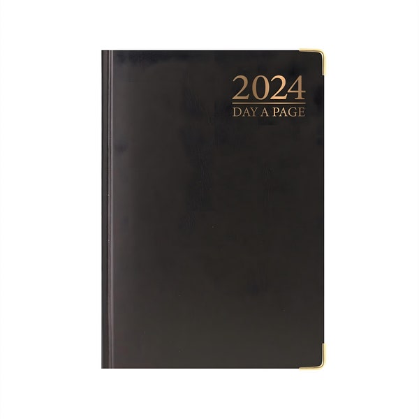 2024 Diary - Multiple Options - Day Per Page - Page a Day - Week to View - Slim Week to View Diary - Hardcover - Metal Corner - Appointments