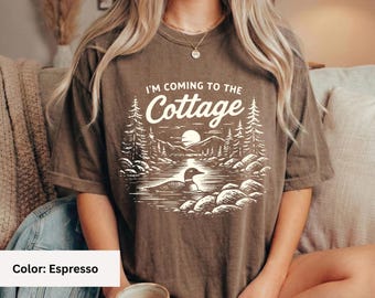 Comfort Colors® I'm Coming To The Cottage Shirt Stupid Canadian Wolf Bird T-Shirt LGBTQ Hockey Fan Gift Heated Drama Team Hollanov