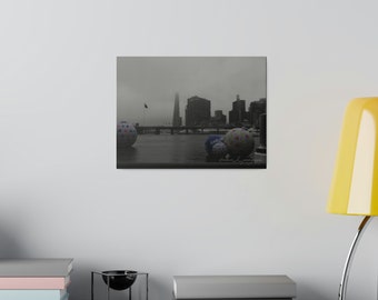 Darling Harbour - Matte Canvas, Stretched, 0.75" (Wall Art Hanging, Local Photography, Original Photo Print Canvas)