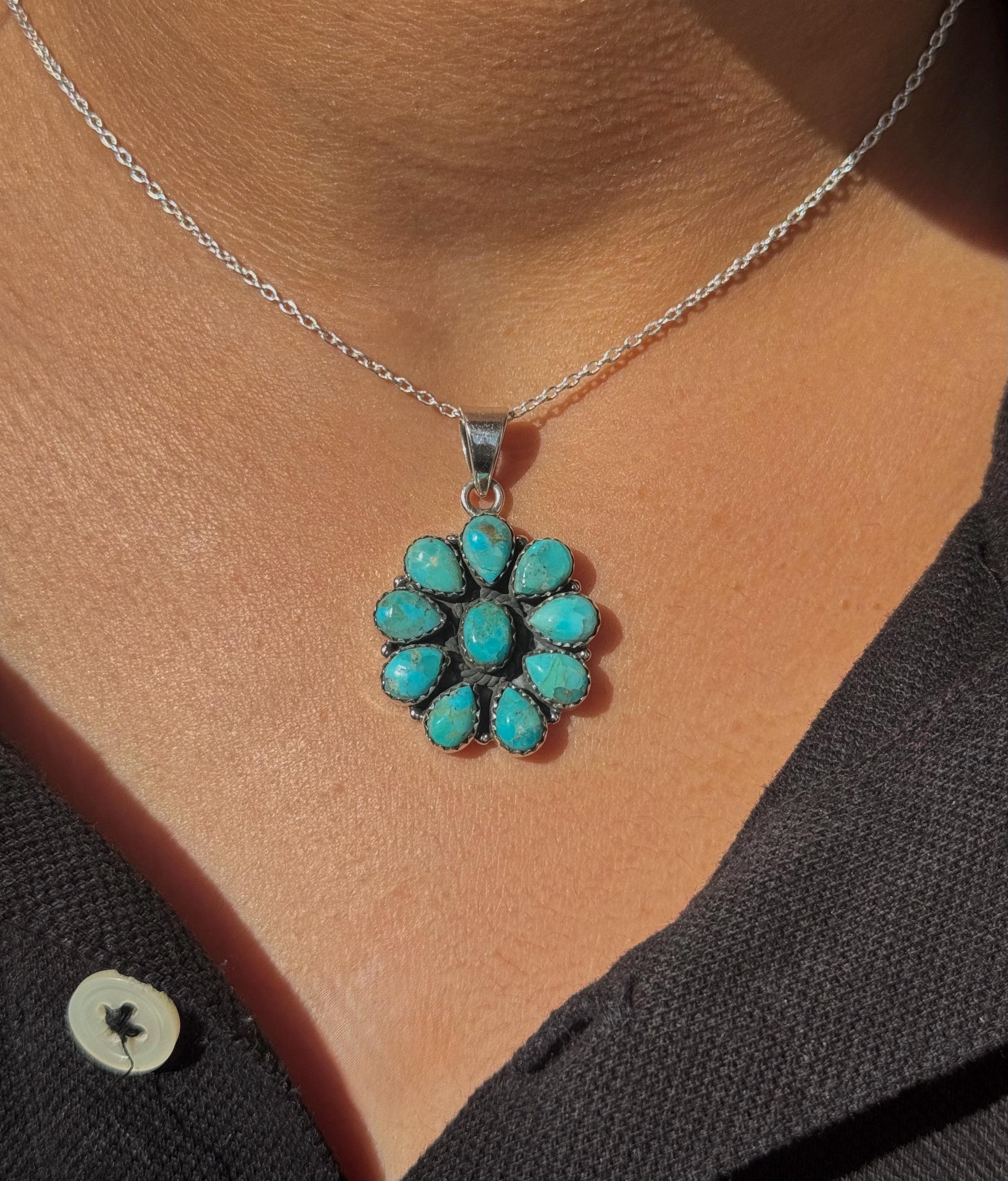 Collier Turquoise Veritable d’occasion | Plus que 4 exemplaires à -60