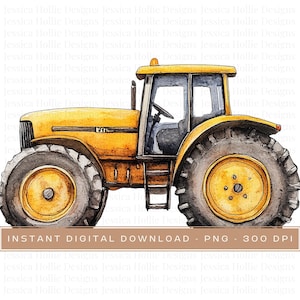 Acquerello Digger costruzione png, veicoli da costruzione png, clipart, acquerello, autocarro con cassone ribaltabile png, veicoli png, clipart bambino, camion png