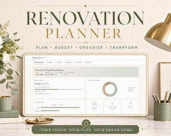 Planificateur de rénovation domiciliaire | Suivi du budget de rénovation | Gestionnaire de projets et de devis