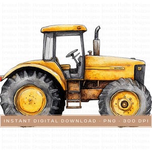 Acquerello Digger costruzione png, veicoli da costruzione png, clipart, acquerello, autocarro con cassone ribaltabile png, veicoli png, clipart bambino, camion png