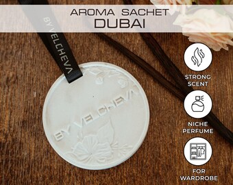 Vanilla, oud, turkish rose | Aroma sachet - DUBAI | BYVELCHEVA