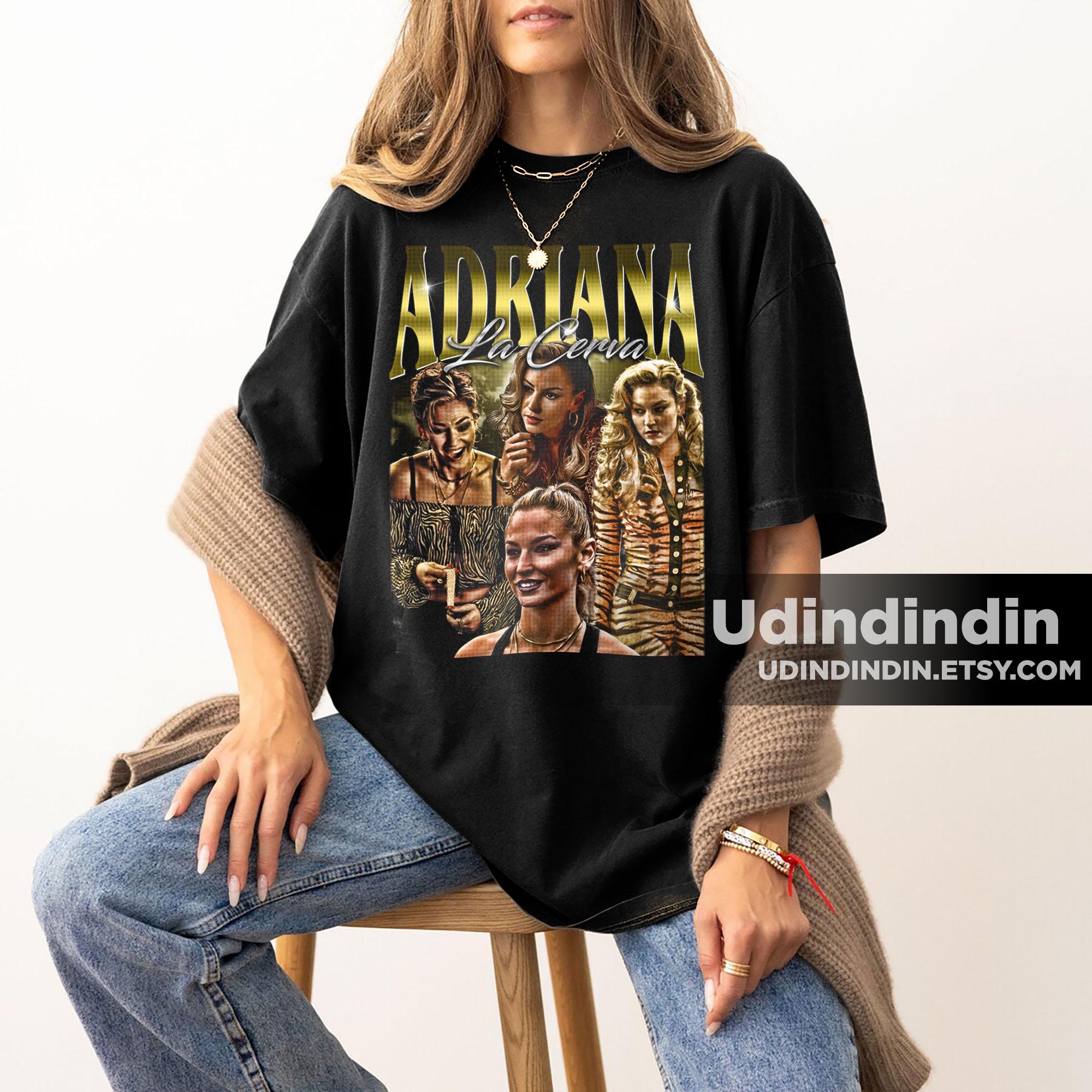Adriana La Cerva T-shirt, 90s Mafia Nostalgia Tee, Italian Mob