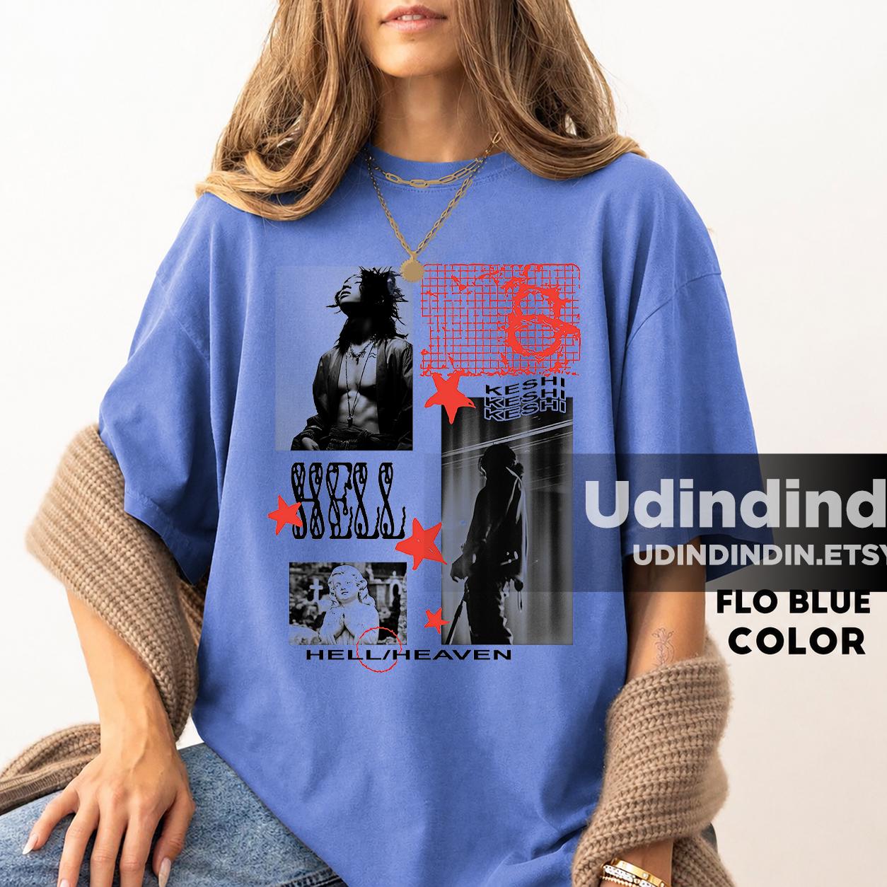 Keshi Hell Heaven World Tour 2022 Shirt, Vintage Keshi Merch