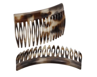 French Side Hair Combs/Slide/Grip 7cm | Ladies/Women's | Made in France | Ebuni Hair Accessories