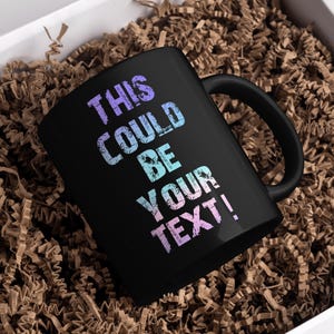 Personalized mug - Available in 11 oz and 15 oz sizes - Custom ceramic mug for coffee and tea lovers