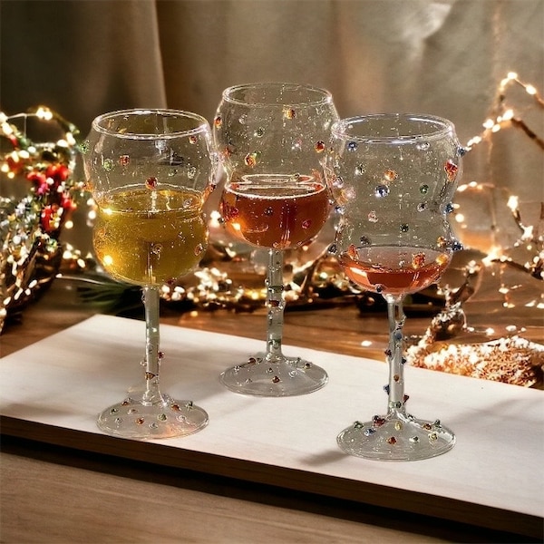 Gepersonaliseerde Gem Dot-bril | Cocktailglazen | Bargerei | Keukengerei | Drinkglas | Trending champagnefluit | Bruiloftscadeau