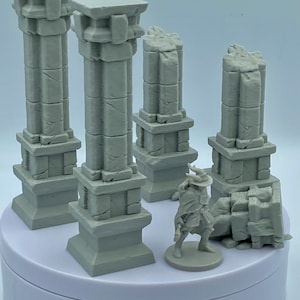 New Release: Ancient 3D-Printed Dungeon Columns for Enhanced Gloomhaven and Frosthaven Gameplay