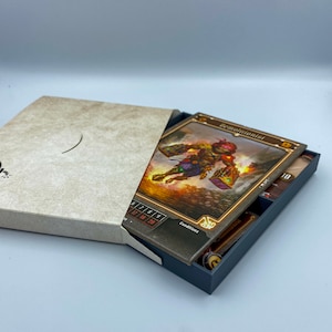 Presentamos el inserto compacto para jugadores de Gloomhaven: optimice su aventura con la solución de almacenamiento perfecta para sus cajas de cartón