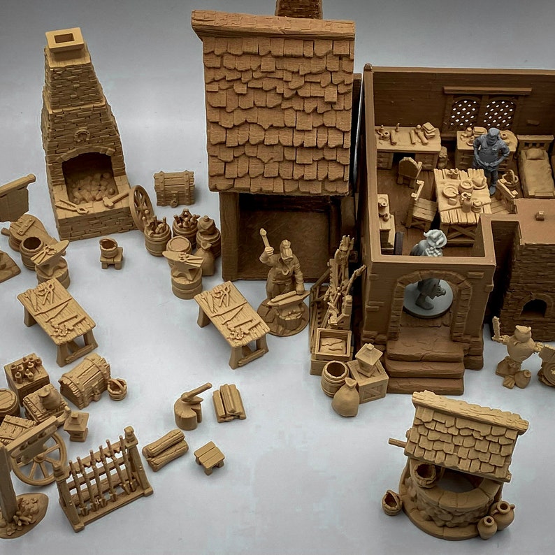 Ultimate Smith Miniature Kits 30120 Pieces for Dnd, Pathfinder, and