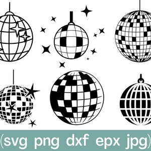 Disco Ball Svg, Disco Ball, Disco Ball Png, Disco Ball Clipart, Disco ...