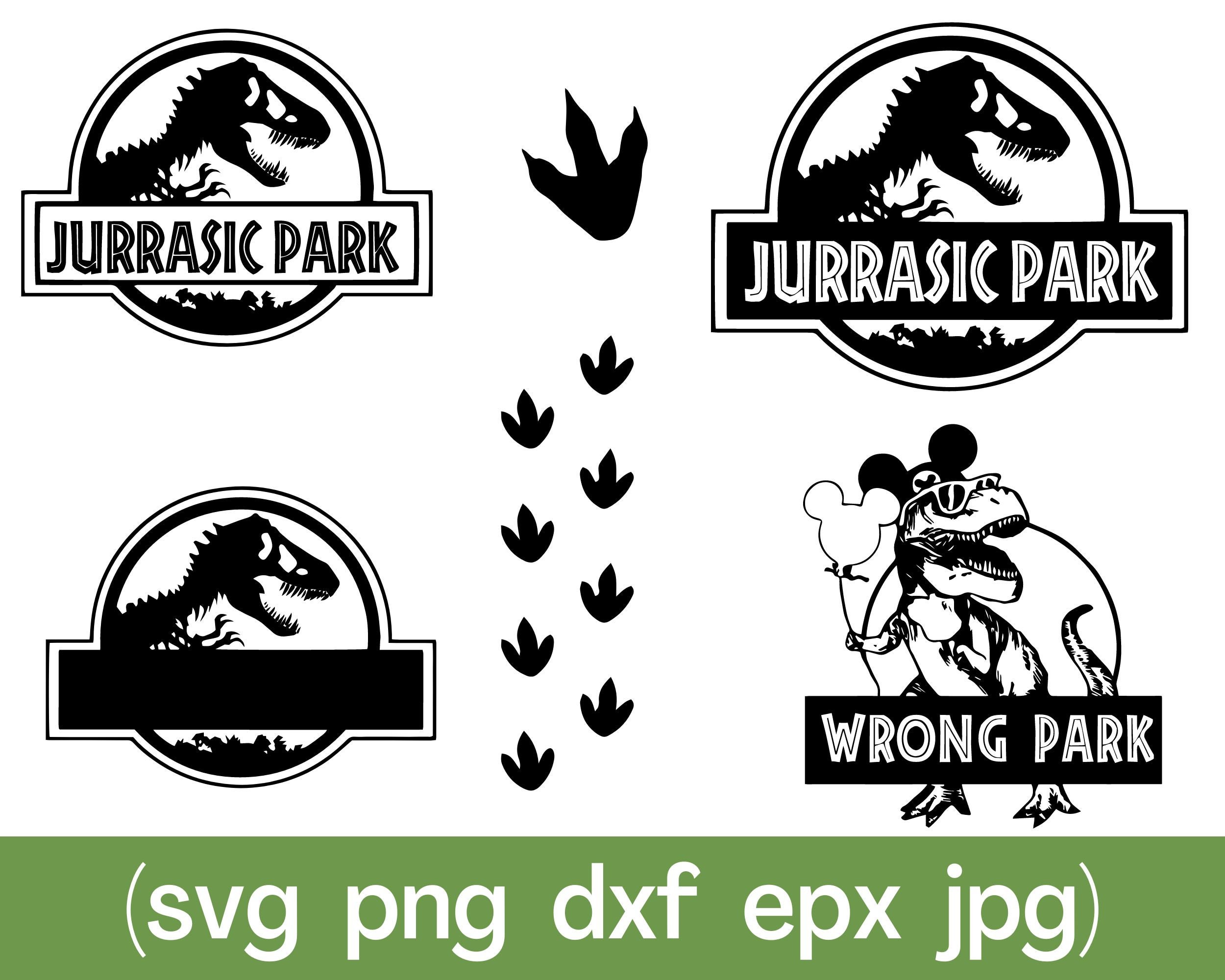 Jurassic Park Svg, Dinosaur Svg, Jurassic Park Png, Jurassic Park Sign