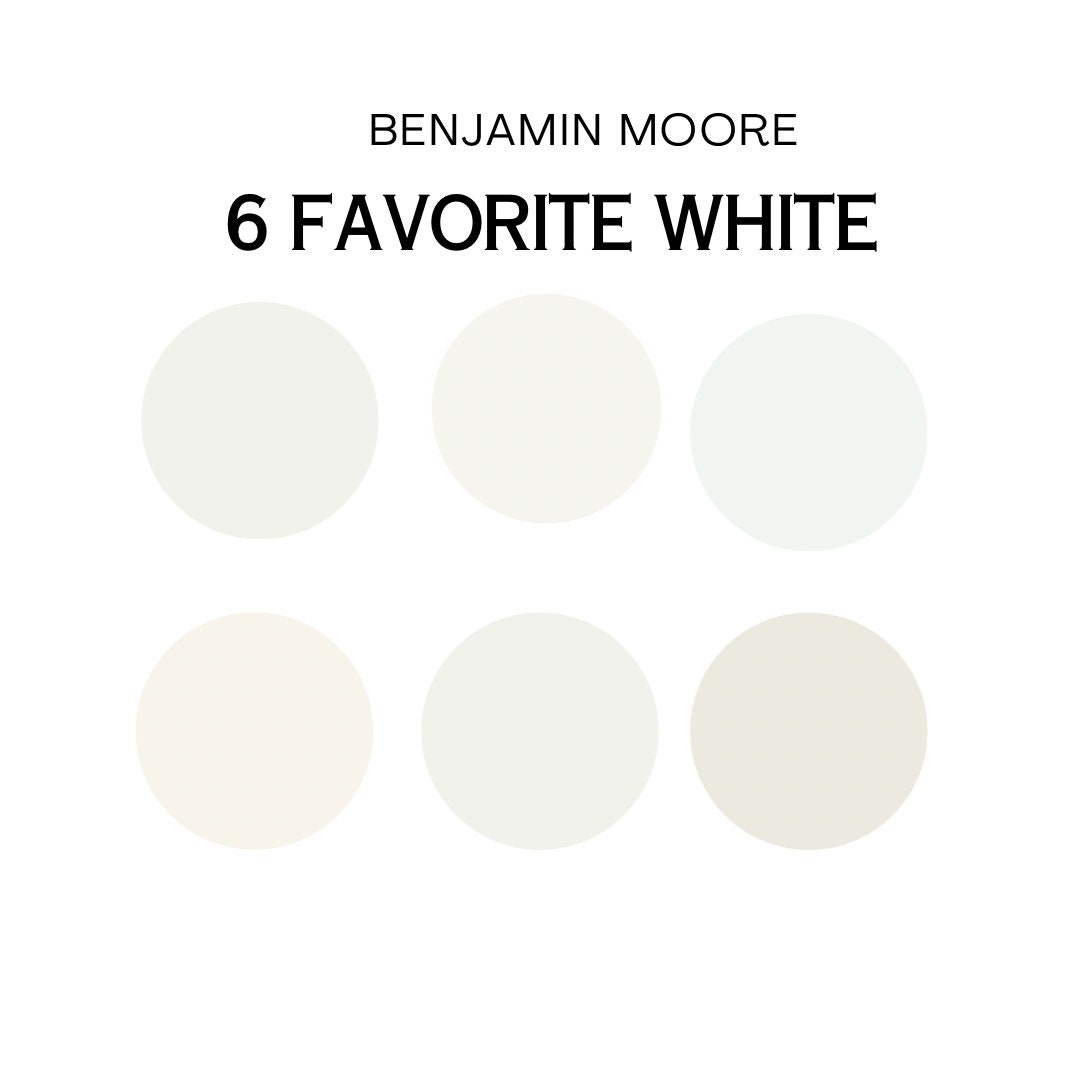 6 FAVORITE Benjamin Moore Colors Best Benjamin Moore Paint Etsy