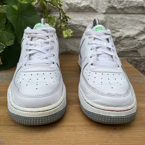 white air force 1 with black swoosh