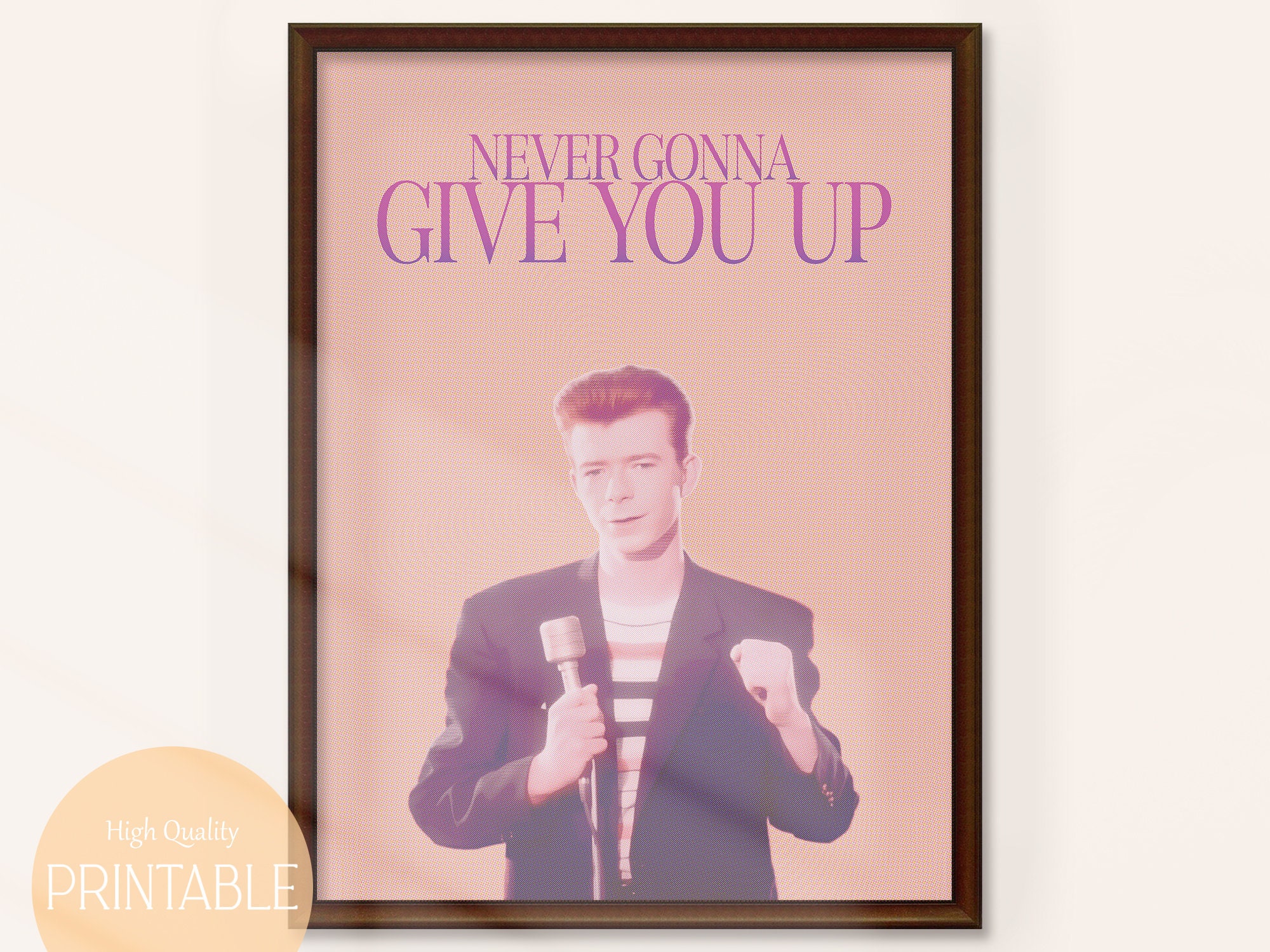 Funny Valentine's Day Card Rick Astley Rick Roll Rick -  New Zealand